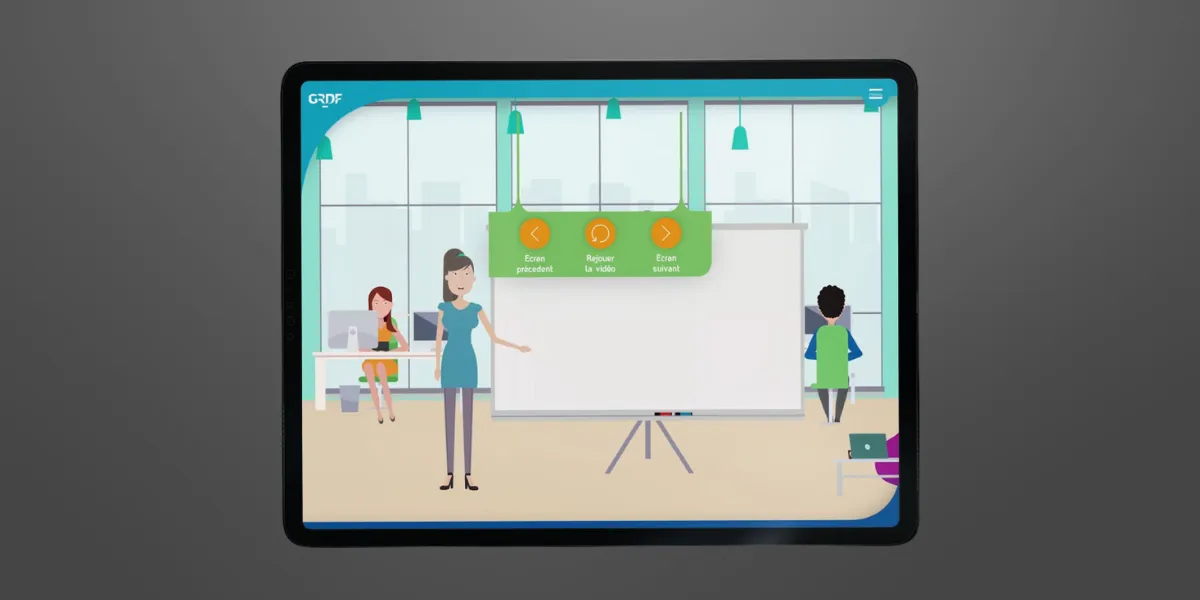 e-Learning Quiz for GRDF