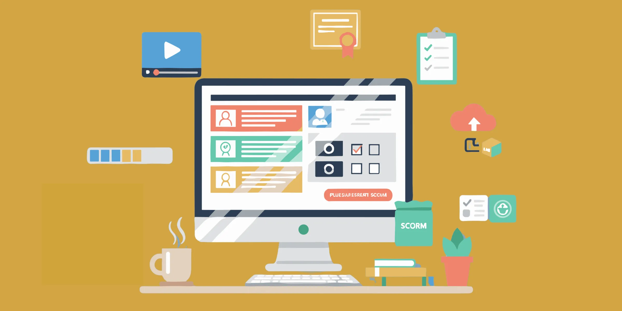 Image de couverture temporaire (à remplacer) pour l'article « Comment choisir son outil SCORM ».