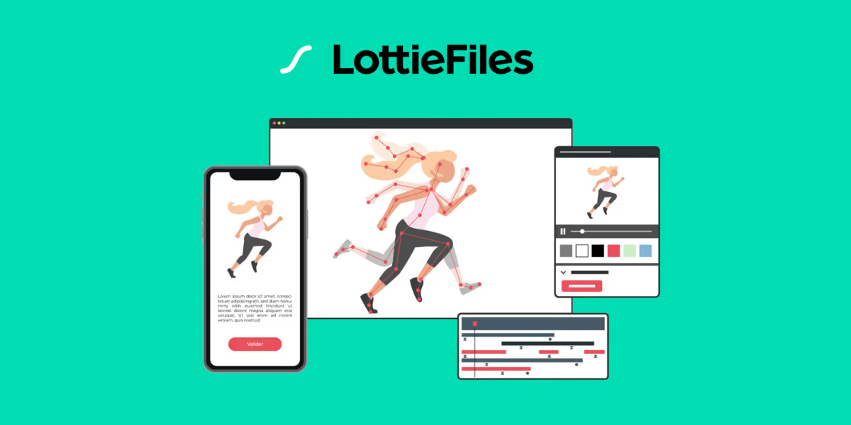 With Lottie format, use smoother and more responsive animations than a GIF for your mobile apps and websites.