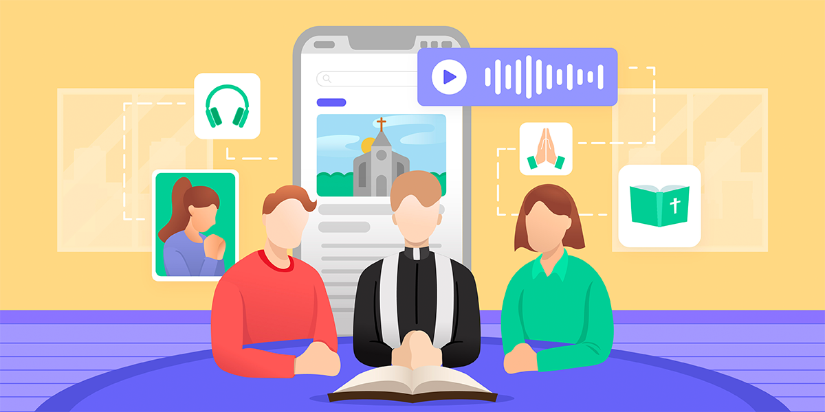 Discover the advantages of having a mobile app for your church. Boost church engagement, enhance communication and connect with the youth with PandaSuite's app maker.