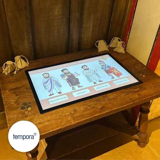 Touch Games About Roman Life for the Back to Pompeii Exhibition