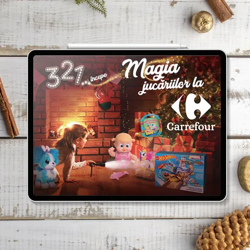 An interactive toy catalog for Christmas season