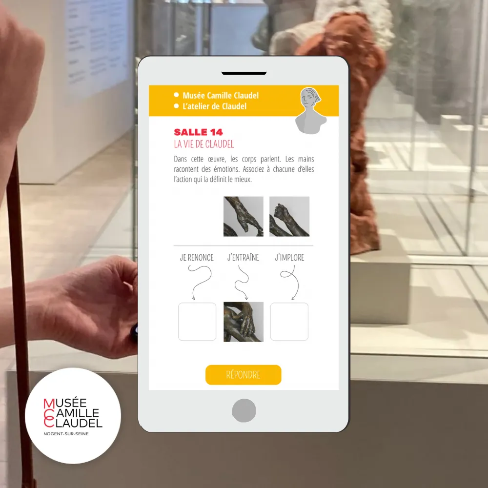 An immersive museum treasure hunt