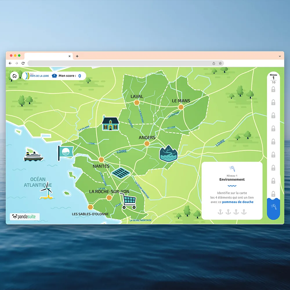 A quiz app to raise awareness of the ocean’s role