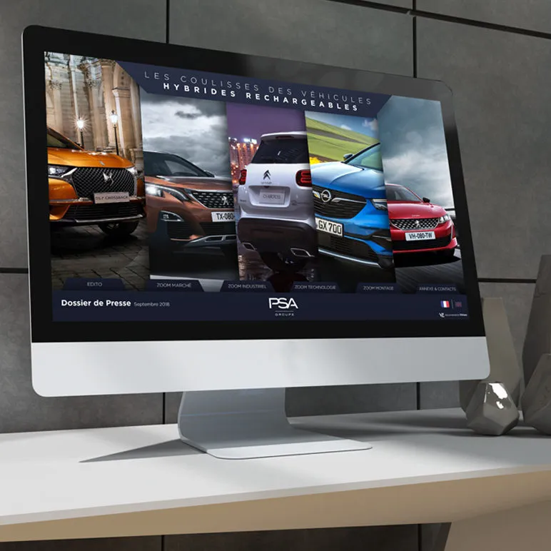 Interactive Press Kit