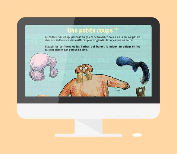 Interactive eBook Comics