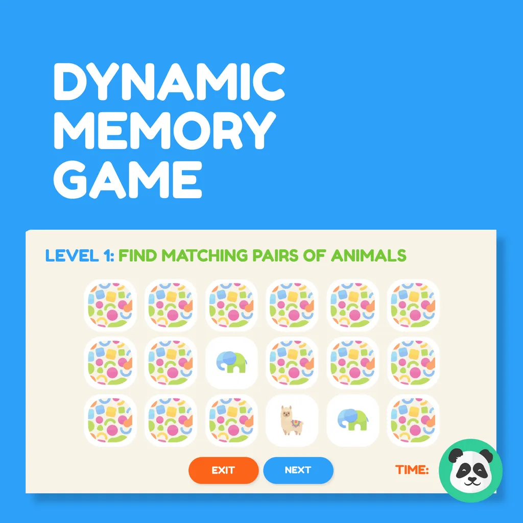 Dynamic Memory Game