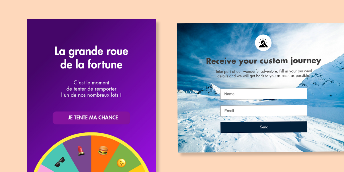 Modèles de bornes interactives