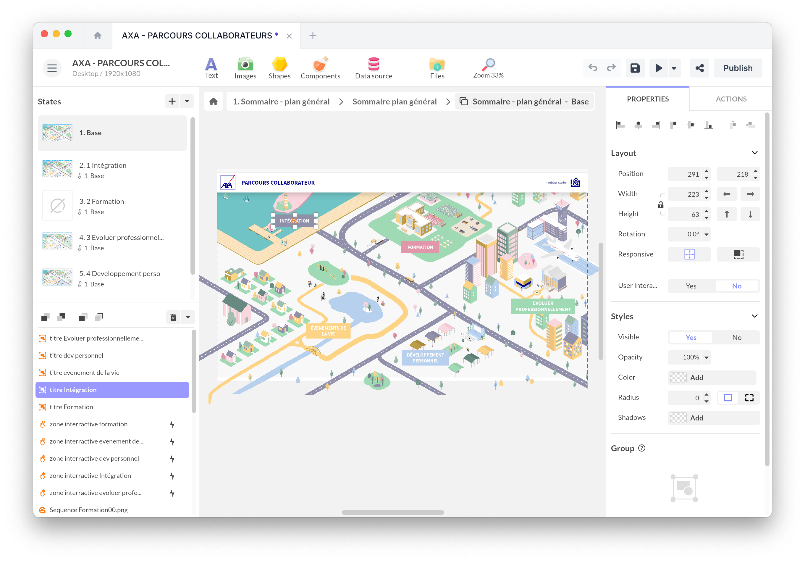 PandaSuite Studio Visual Editor