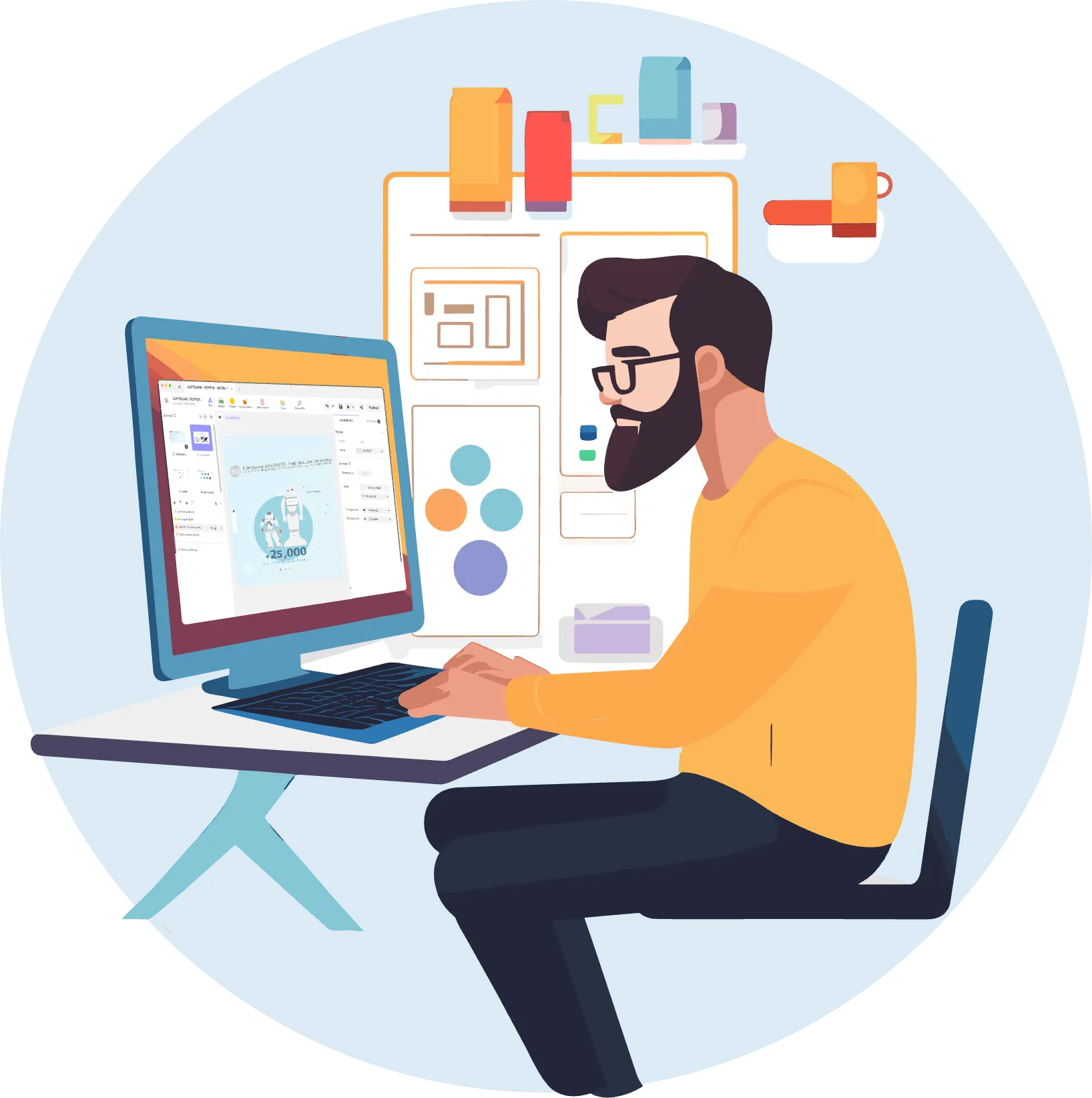 Create Windows software without coding